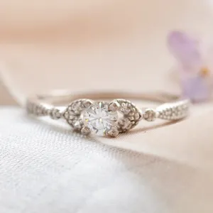 KREKE gold diamond engagement ring