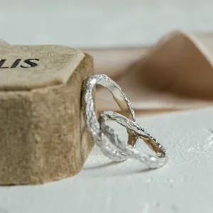Minimalist wedding rings FLATEN Thumbnail