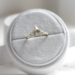 Kite salt and pepper diamond ring SONYA Thumbnail