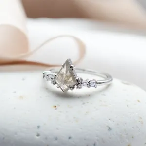 Unusual diamond engagement ring ARNALDO Thumbnail