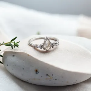 Unusual diamond engagement ring ARNALDO Thumbnail