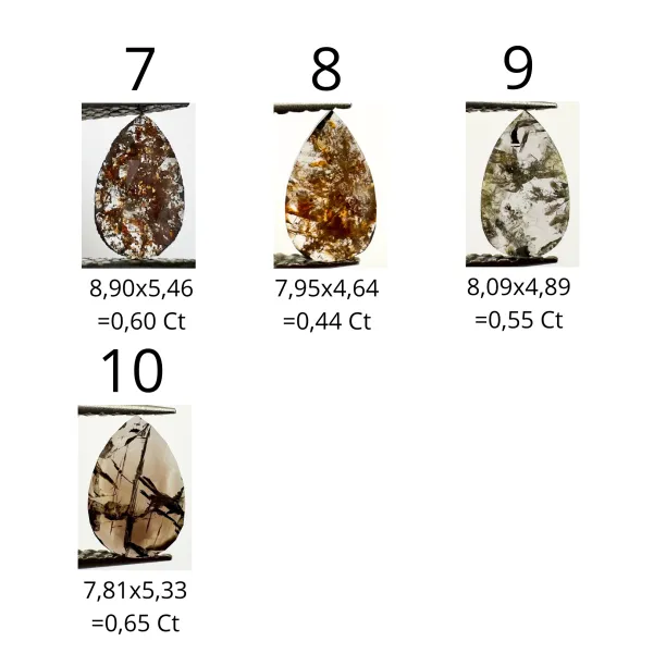 Minimalist gold ring with salt and pepper diamond REED Image