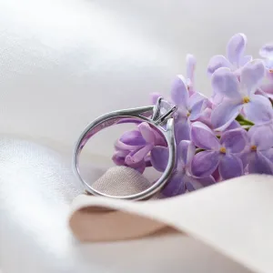Engagement ring with 0.25ct lab-grown diamond LOVIA Thumbnail