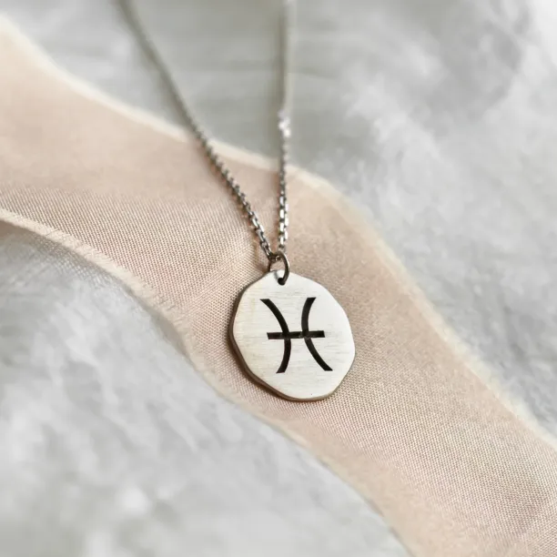 Gold necklace with sign AURELIA Image