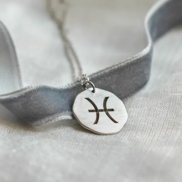 Gold necklace with sign AURELIA Image