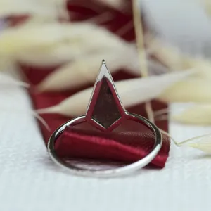 Kite salt and pepper diamond ring KELLY Thumbnail