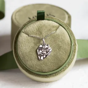 Original heartshaped necklace MARGUERITE Thumbnail