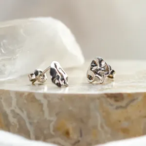 Unique gold heartshaped earrings CHÉRIE Thumbnail