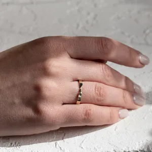 Unconventional wedding rings with braiding CLAY Thumbnail