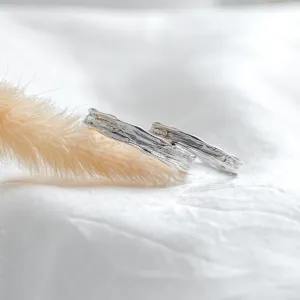 Wedding bands with natural surface NATURA Thumbnail