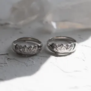 Mountain wedding rings HIMALAYAS Thumbnail