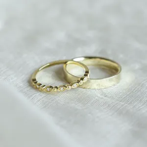 Elegant diamond wedding rings HONEY Thumbnail