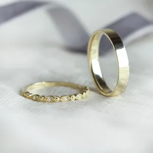Elegant diamond wedding rings HONEY Thumbnail