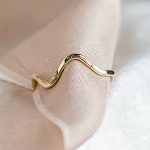 Gold mountain minimalist ring ALPINE Thumbnail