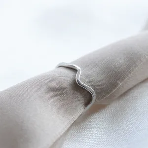 Gold mountain minimalist ring ALPINE Thumbnail