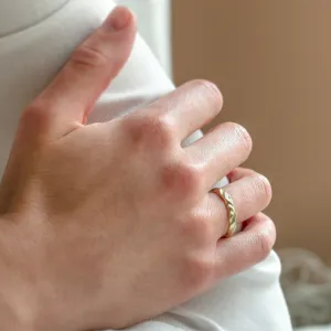 Original engraved wedding rings ROCK