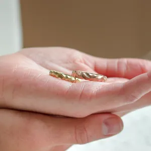 Original engraved wedding rings ROCK Thumbnail