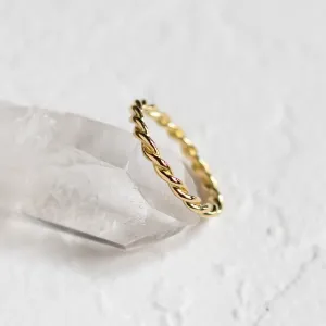 Twisted rope wedding bands VALOS Thumbnail