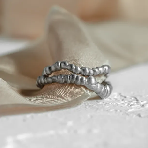 Organic wedding rings LOMBRICO Image