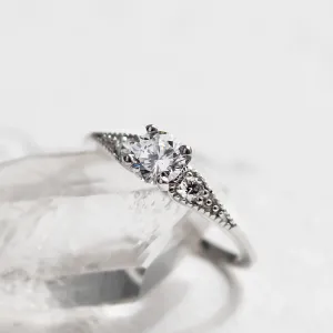 Gold vintage lab-grown diamond ring ORSINI Thumbnail