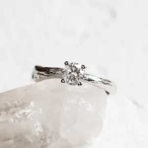 Twig moissanite engagement ring DREMIE Thumbnail