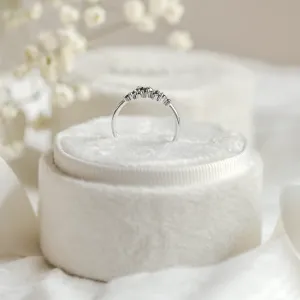 Gold ring with black diamonds CLARA Thumbnail