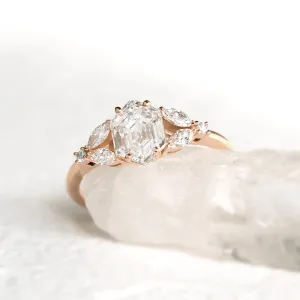 Unique lab-grown diamond engagement ring CAIRA Thumbnail