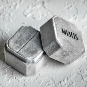 Gold ring with sapphires and round diamonds VALLY Thumbnail