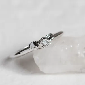 Gold lab-grown diamond engagement ring ROSI Thumbnail