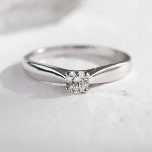 Engagement ring with 0.25ct lab-grown diamond LOVIA