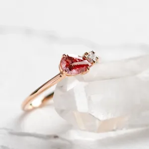 Lab-grown diamond Toi et Moi ring DUA Thumbnail