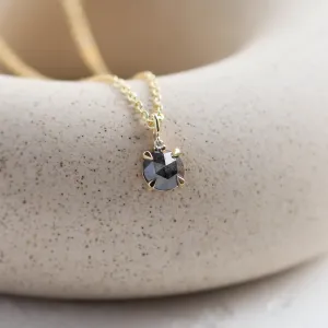 Salt and pepper and classic diamond pendant SPARK Thumbnail
