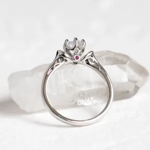 Unusual engagement ring with lab-grown diamond RISTO Thumbnail