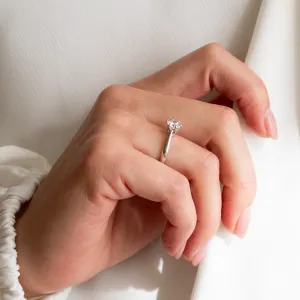 Engagement ring with 0.5ct lab grown diamond TRINIE Thumbnail