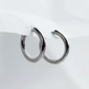 Gold hoop earrings MILEY Thumbnail