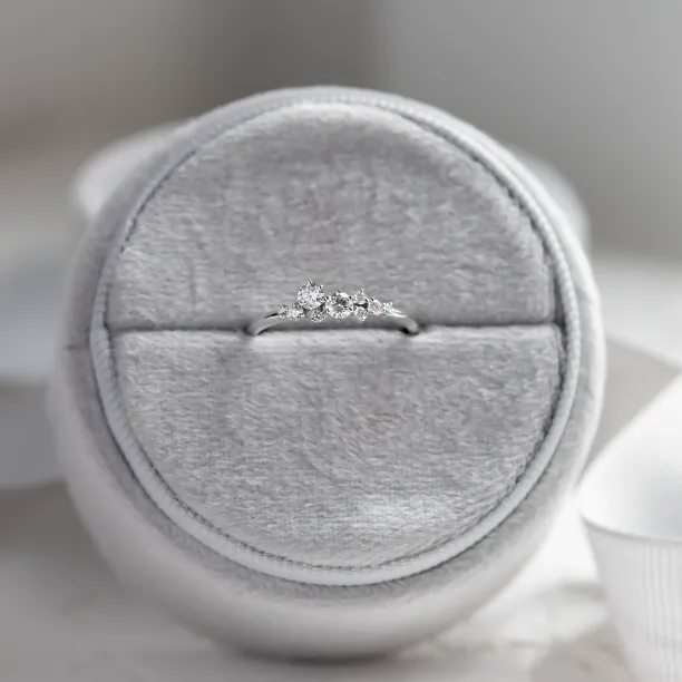 Diamond cluster ring CLARIAS Image