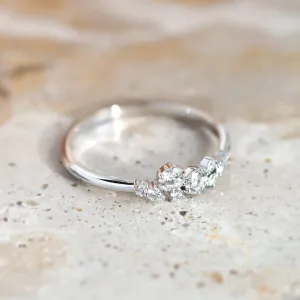 Diamond cluster ring CLARIAS Thumbnail