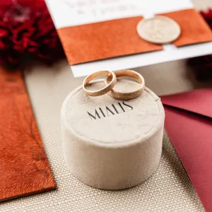 Wedding rings with unusual surface MARTAS Thumbnail