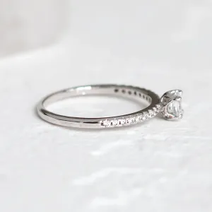 KATVI platinum diamonds engagement ring Thumbnail
