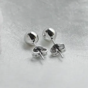 Gold ball earrings ALIANO Thumbnail