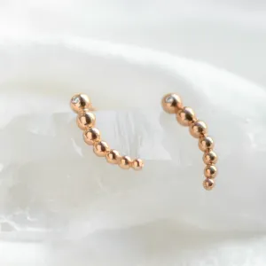 Crawler earrings with diamonds MONIQUE Thumbnail