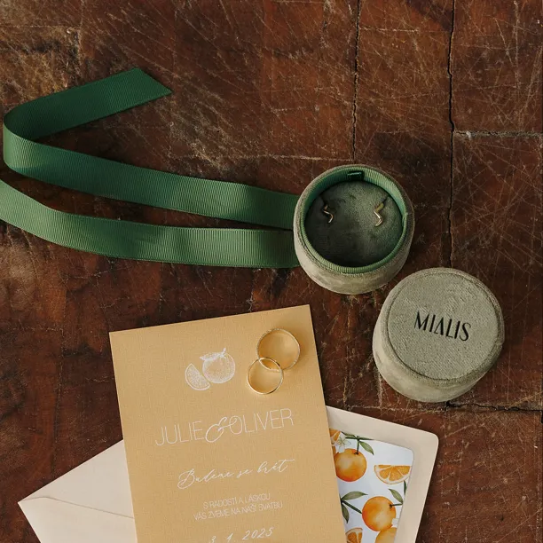 Minimalist gold earrings waves MIGNON Image