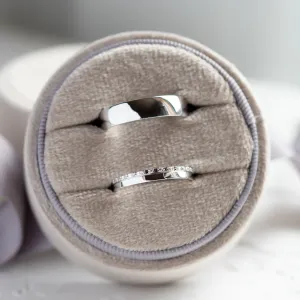 Minimalist diamond wedding rings TRADIZIONE Thumbnail