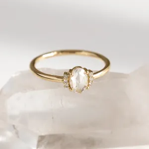 Lab grown diamond ring in vintage style LIRA Thumbnail