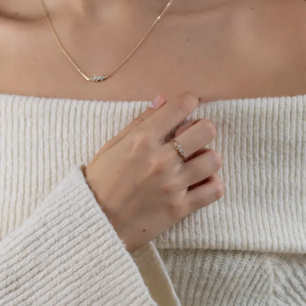 Diamond cluster ring CLARIAS Image