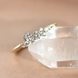 Diamond cluster ring CLARIAS Thumbnail