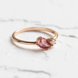 Lab-grown diamond Toi et Moi ring DUA Thumbnail