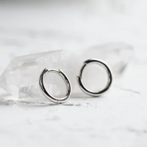 Gold hoop earrings MILEY Thumbnail