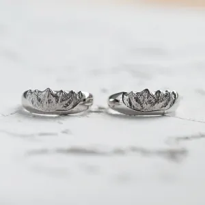 Mountain wedding rings HIMALAYAS Thumbnail