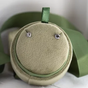 Salt and pepper diamond earrings SUZETTE Thumbnail